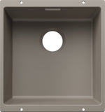 BLANCO SUBLINE 400-U  SILGRANIT ohne Ablauffernbedienung tartufo 527793
