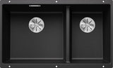 BLANCO SUBLINE 430/270-U SILGRANIT ohne Ablauffernbedienung Hauptbecken links anthrazit 523151