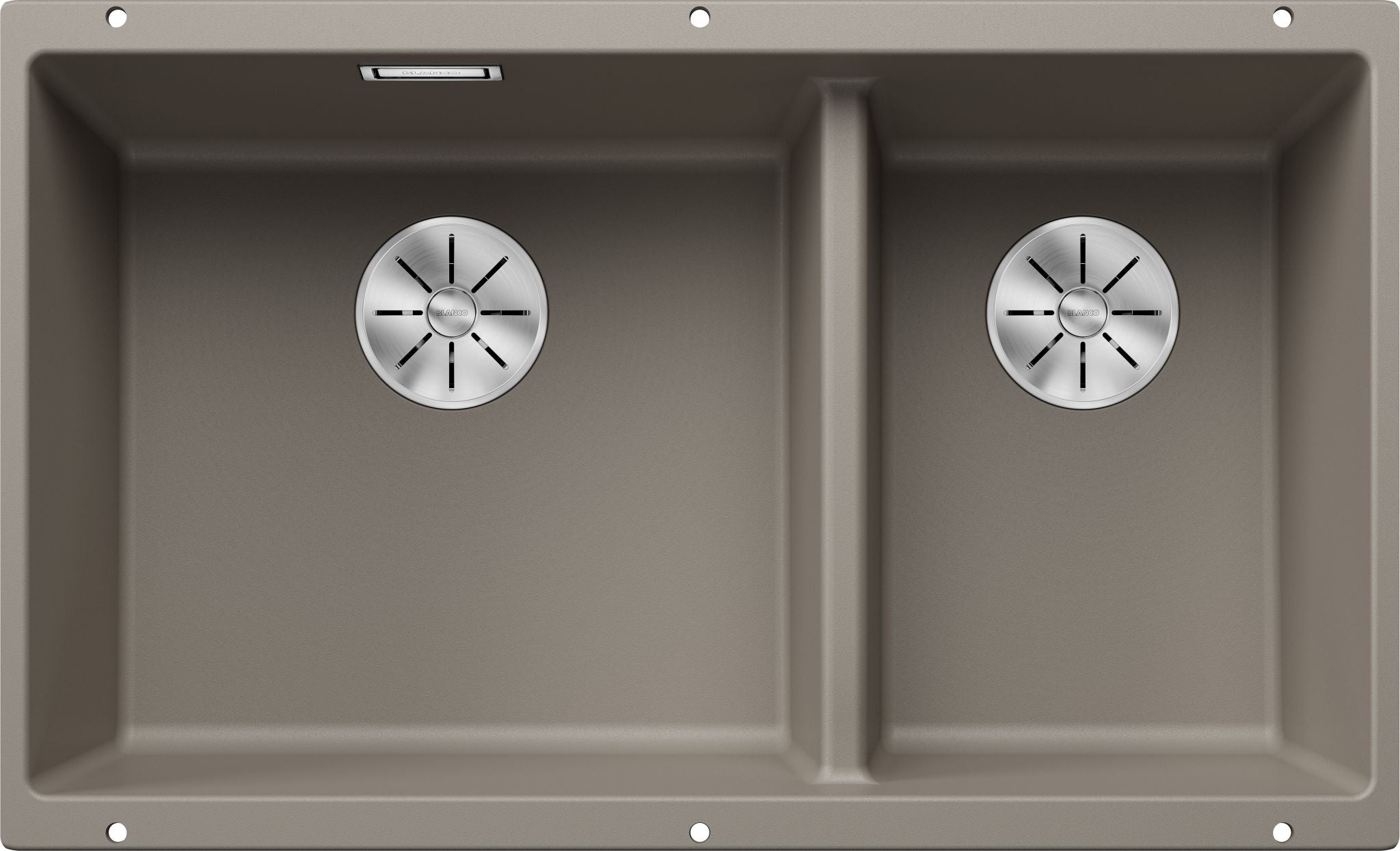 BLANCO SUBLINE 430/270-U SILGRANIT ohne Ablauffernbedienung Hauptbecken links tartufo 523158