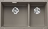 BLANCO SUBLINE 430/270-U SILGRANIT ohne Ablauffernbedienung Hauptbecken links tartufo 523158