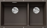 BLANCO SUBLINE 430/270-U SILGRANIT ohne Ablauffernbedienung Hauptbecken links café 523160