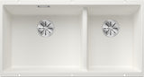 BLANCO SUBLINE 480/320-U SILGRANIT ohne Ablauffernbedienung weiß 523588