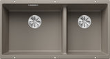 BLANCO SUBLINE 480/320-U SILGRANIT ohne Ablauffernbedienung tartufo 523591