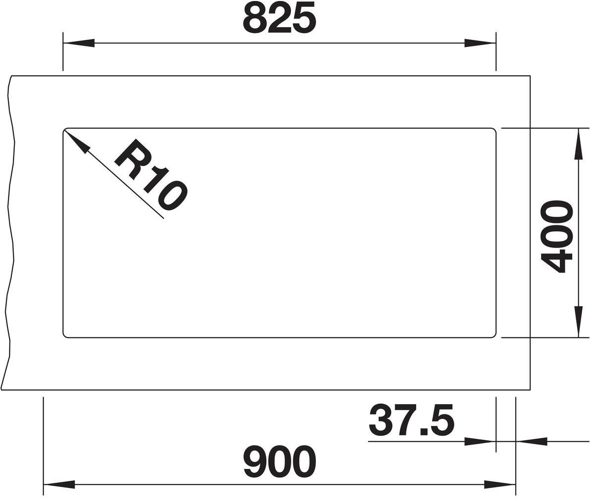 BLANCO SUBLINE 480/320-U SILGRANIT ohne Ablauffernbedienung vulkangrau 527351