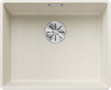 BLANCO SUBLINE 500-F SILGRANIT ohne Ablauffernbedienung softweiß 527169