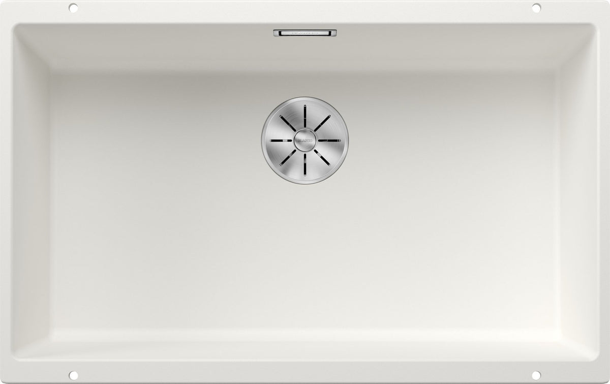 BLANCO SUBLINE 700-U SILGRANIT ohne Ablauffernbedienung weiß 523446