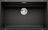 BLANCO SUBLINE 700-U SILGRANIT ohne Ablauffernbedienung schwarz 526001