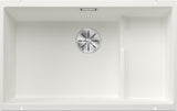 BLANCO SUBLINE 700-U Level SILGRANIT ohne Ablauffernbedienung weiß 523456