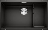 BLANCO SUBLINE 700-U Level SILGRANIT ohne Ablauffernbedienung schwarz 526003