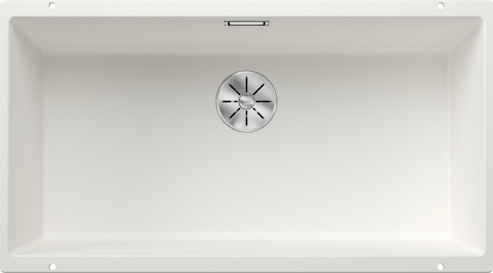 BLANCO SUBLINE 800-U SILGRANIT ohne Ablauffernbedienung weiß 523145