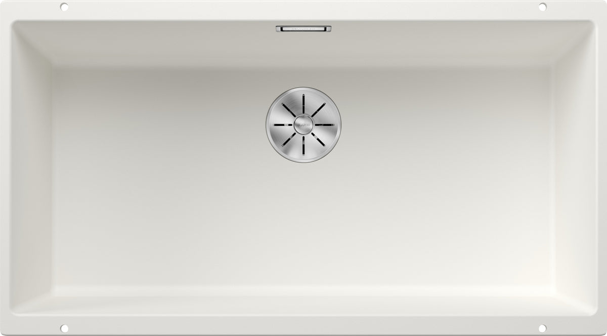 BLANCO SUBLINE 800-U SILGRANIT ohne Ablauffernbedienung weiß 523145