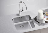BLANCO SUPRA 450-U Edelstahl Bürstfinish ohne Ablauffernbedienung 518203