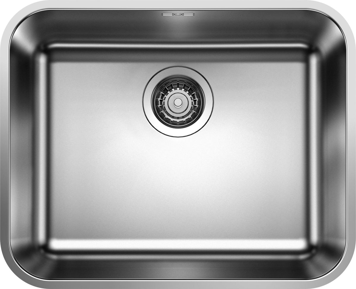 BLANCO SUPRA 500-U Edelstahl Bürstfinish ohne Ablauffernbedienung 518205
