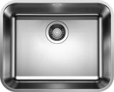 BLANCO SUPRA 500-U Edelstahl Bürstfinish ohne Ablauffernbedienung 518205