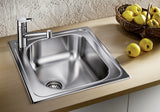 BLANCO TIPO 45 Edelstahl Naturfinish ohne Ablauffernbedienung 525320