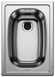 BLANCO TOP EE 3 x 4 Edelstahl Naturfinish ohne Ablaufgarnitur 501067