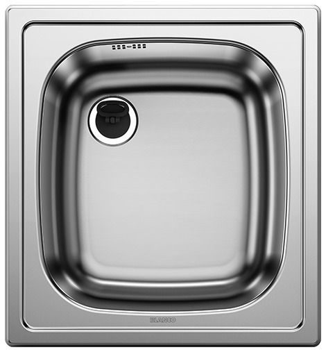 BLANCO TOP EE 4 x 4 Edelstahl Naturfinish ohne Ablaufgarnitur 501065