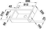 BLANCO VINTERA XL 9-UF SILGRANIT ohne Ablauffernbedienung tartufo 526107