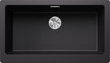 BLANCO VINTERA XL 9-UF SILGRANIT ohne Ablauffernbedienung schwarz 526110