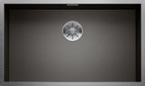 BLANCO ZEROX 700-U DarkSteel Edelstahl DarkSteel ohne Ablauffernbedienung keine Beckenlage 526244