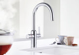 BLANCO drink.hot TAMPERA  metallische Oberfläche Hochdruck chrom 525224