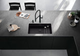 BLANCOCULINA-S II  Sonderfarbe Hochdruck schwarz matt 527464