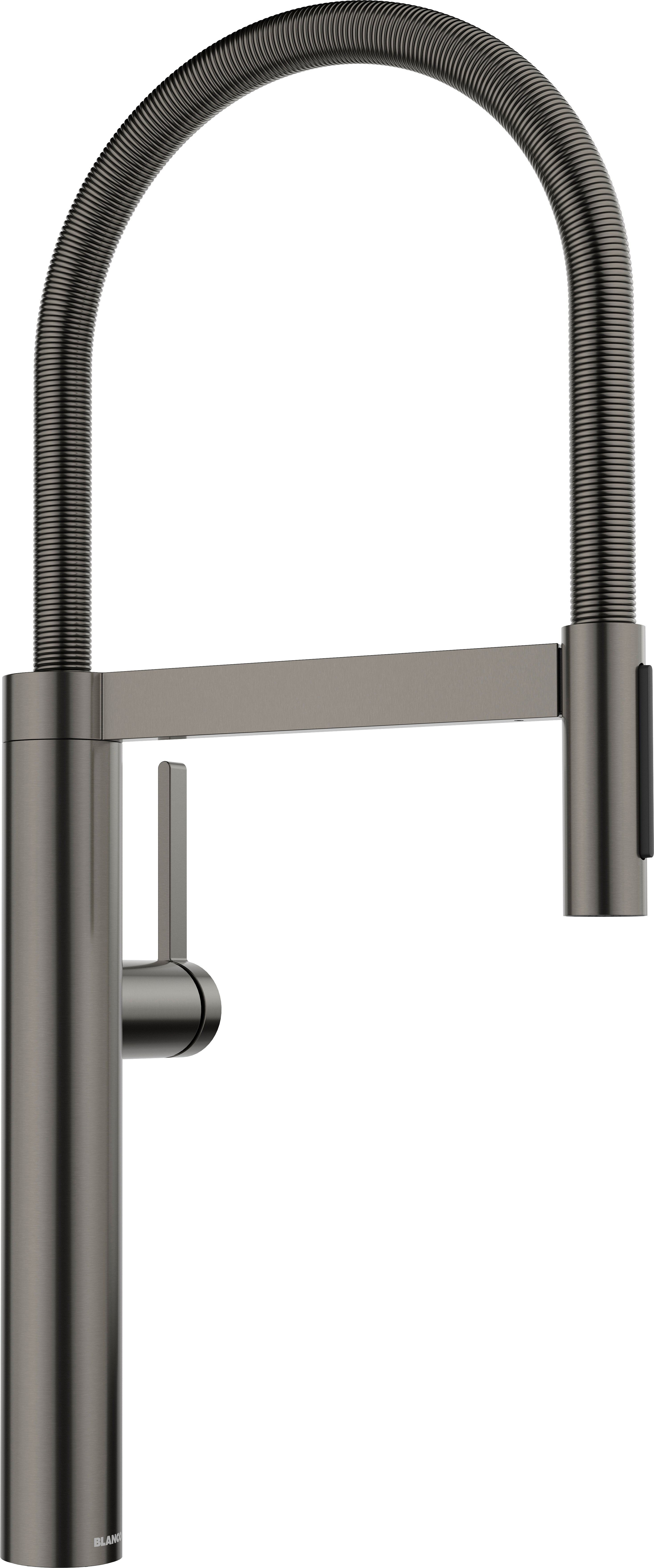 BLANCOCULINA-S II  metallische Oberfläche Hochdruck satin dark steel 527465