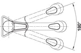 BLANCOWEGA-S-F II  metallische Oberfläche Hochdruck chrom 526418