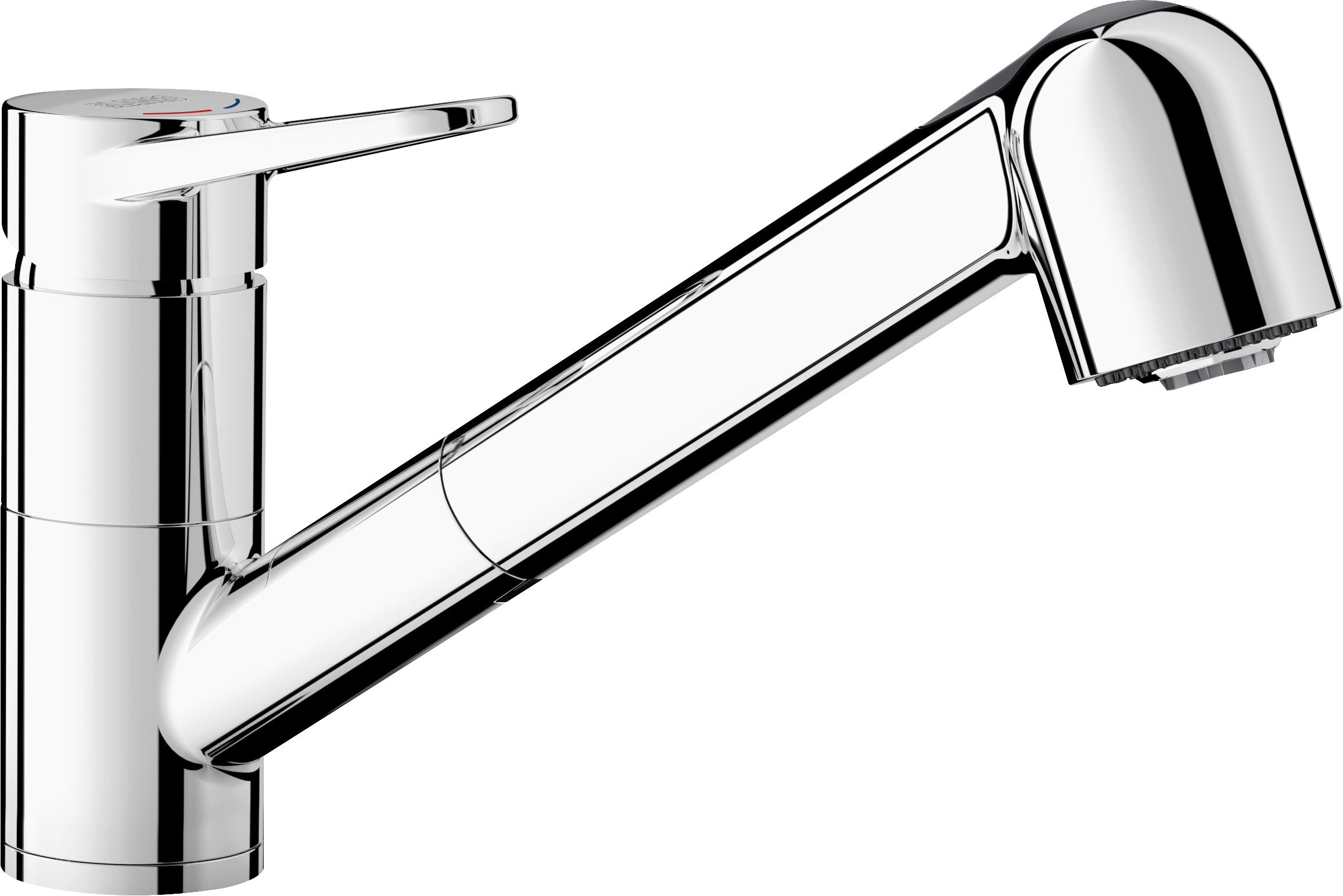 BLANCOWEGA-S II  metallische Oberfläche Niederdruck chrom 526417