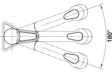 BLANCOWEGA-S II  metallische Oberfläche Niederdruck chrom 526417