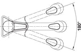 BLANCOWEGA-S II  metallische Oberfläche Niederdruck chrom 526417