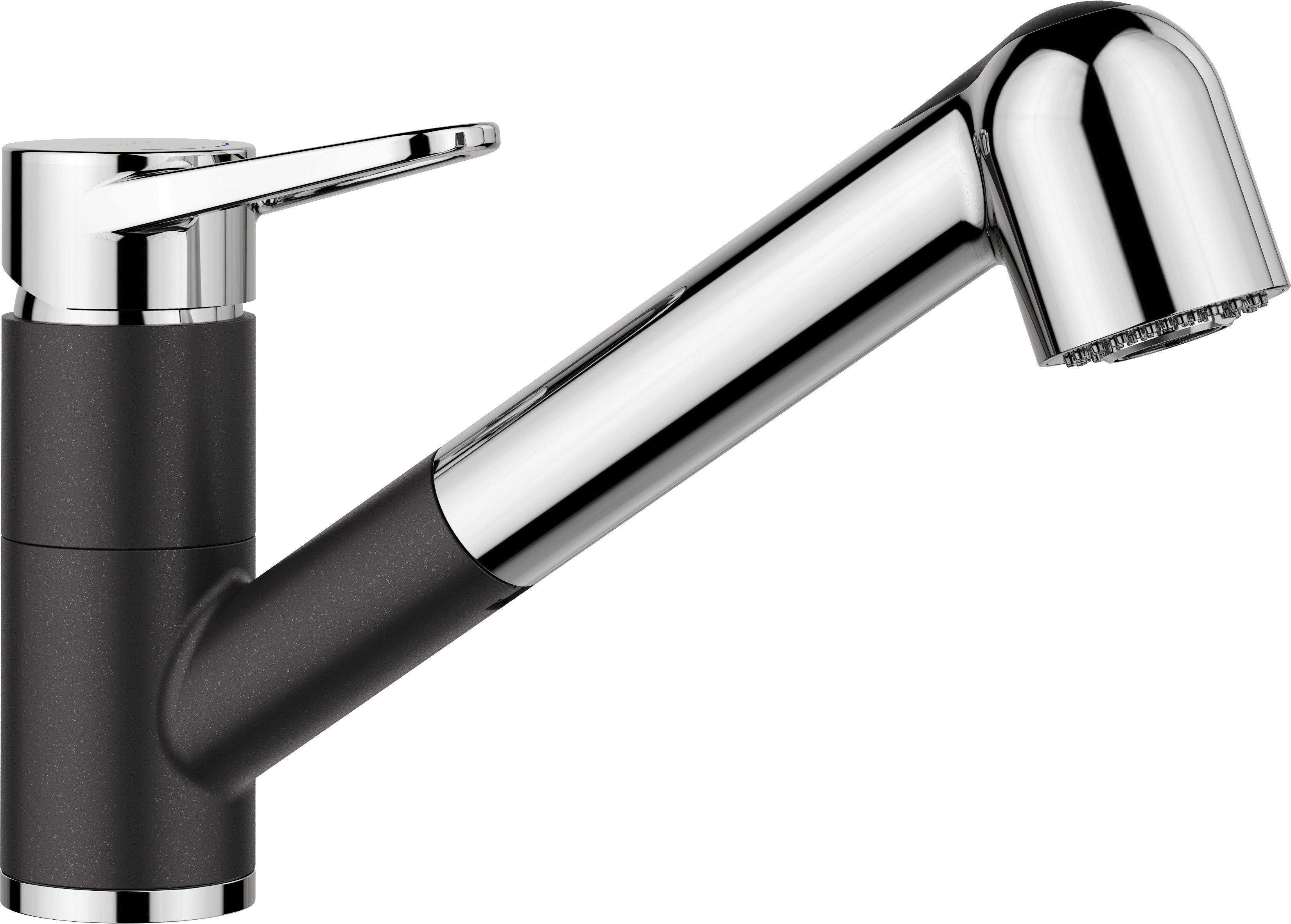 BLANCOWEGA-S II  SILGRANIT-Look zweifarbig Hochdruck anthrazit/chrom 526420