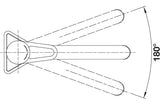 BLANCOWEGA II  metallische Oberfläche Niederdruck chrom 526403