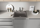 BLANCO ALTA-S II metallische Oberfläche Hochdruck satin platinum 527710