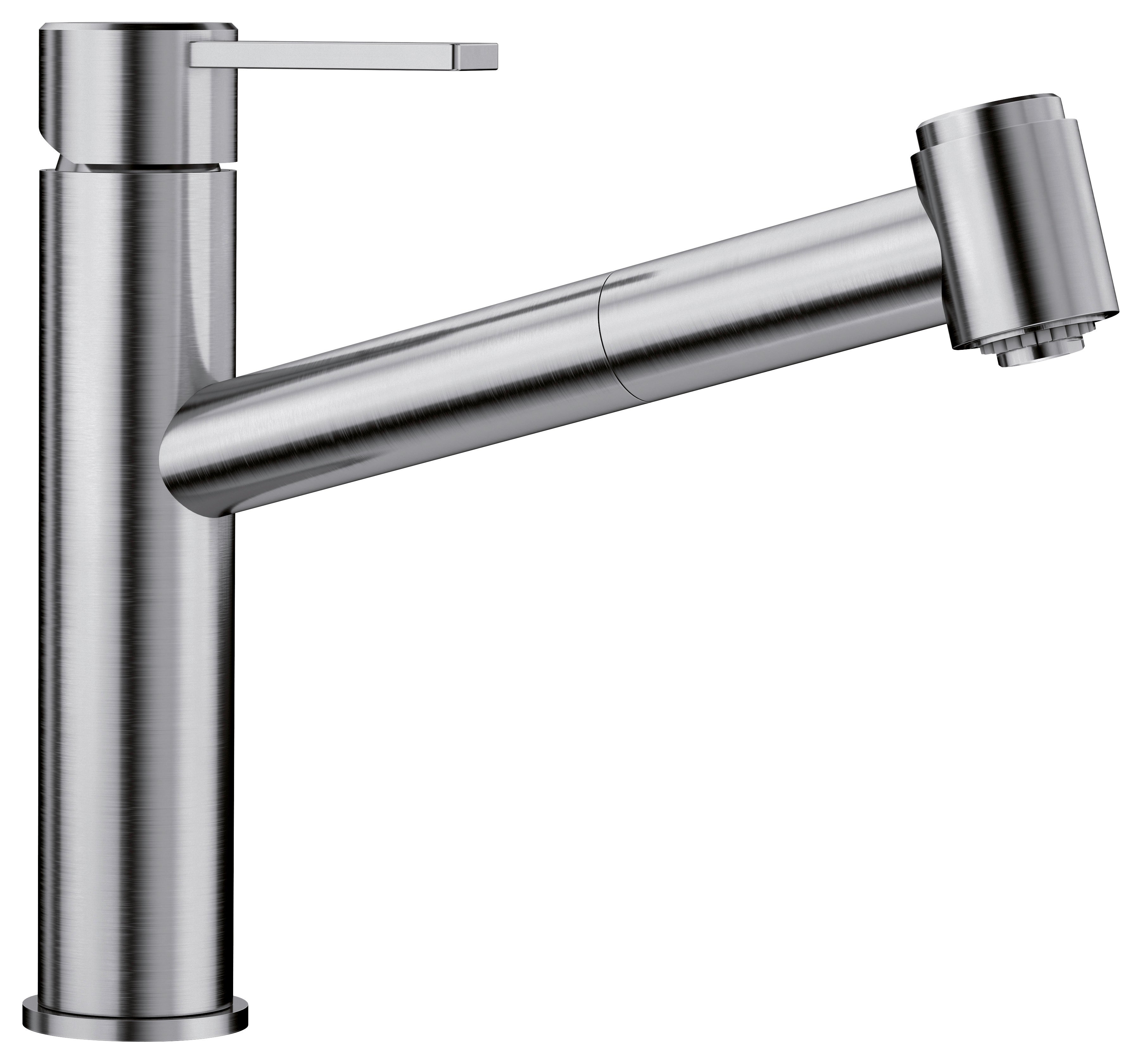 BLANCO AMBIS-S metallische Oberfläche Hochdruck Edelstahl gebürstet 523119