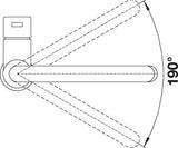 BLANCO CANDOR-S metallische Oberfläche Hochdruck Edelstahl gebürstet 523121