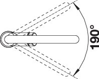 BLANCO CARENA-S metallische Oberfläche Hochdruck chrom 520767