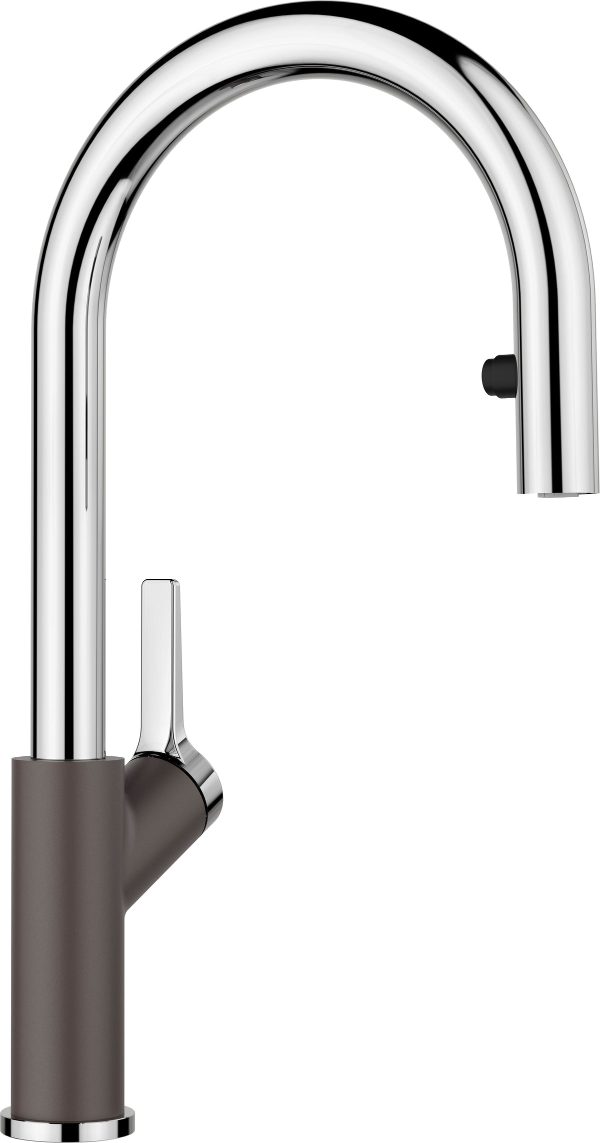 BLANCO CARENA-S Vario SILGRANIT-Look zweifarbig Hochdruck felsgrau/chrom 521359