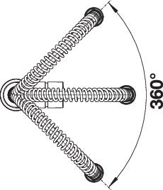 BLANCO CATRIS-S metallische Oberfläche Hochdruck chrom 521476