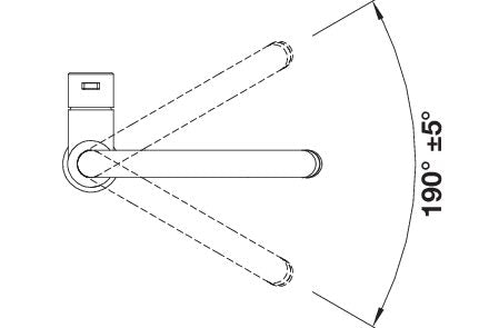 BLANCO JANDORA-S  metallische Oberfläche Hochdruck Edelstahl gebürstet 526614