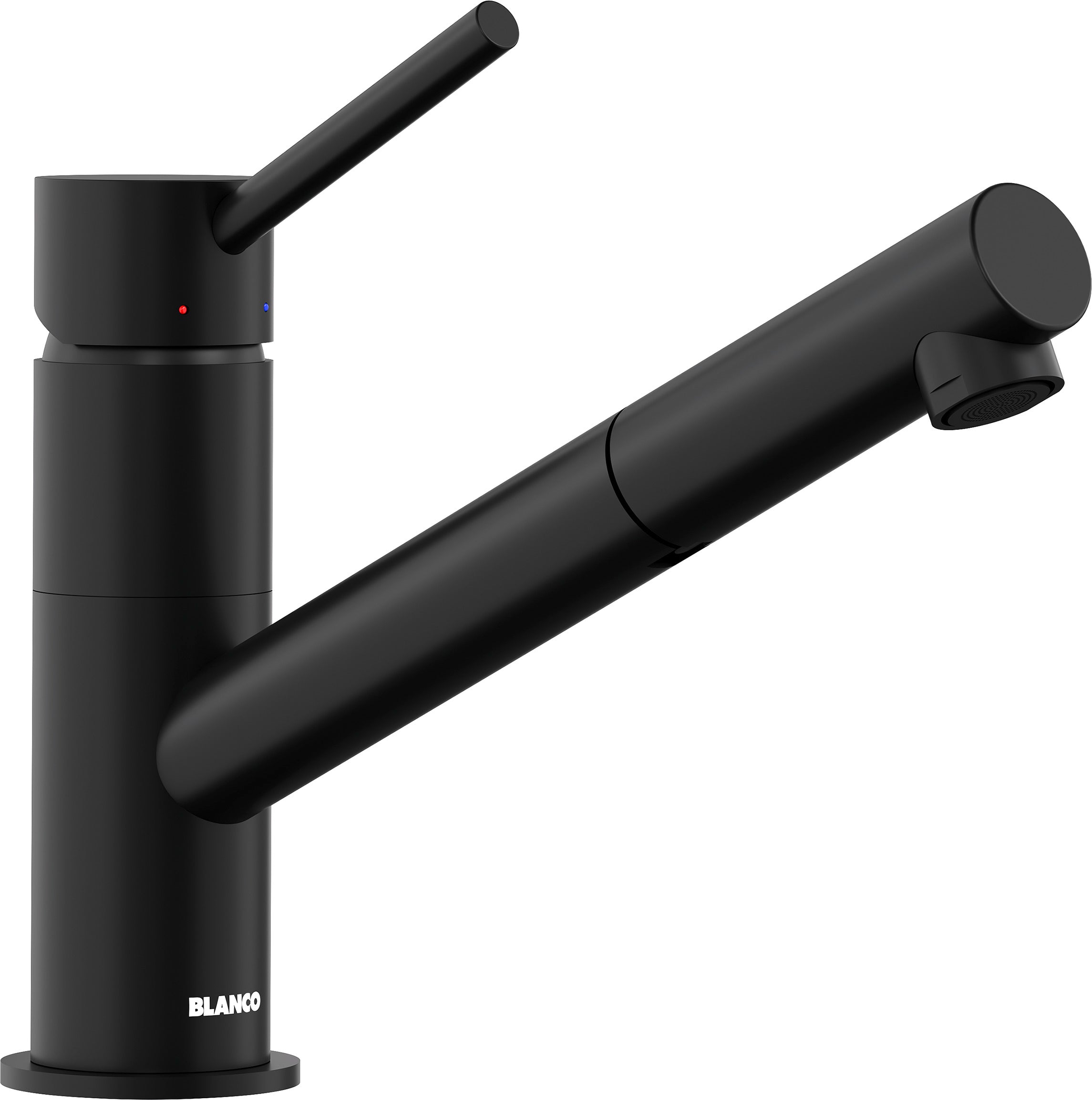 BLANCO KANO-S  Sonderfarbe Niederdruck schwarz matt 527653