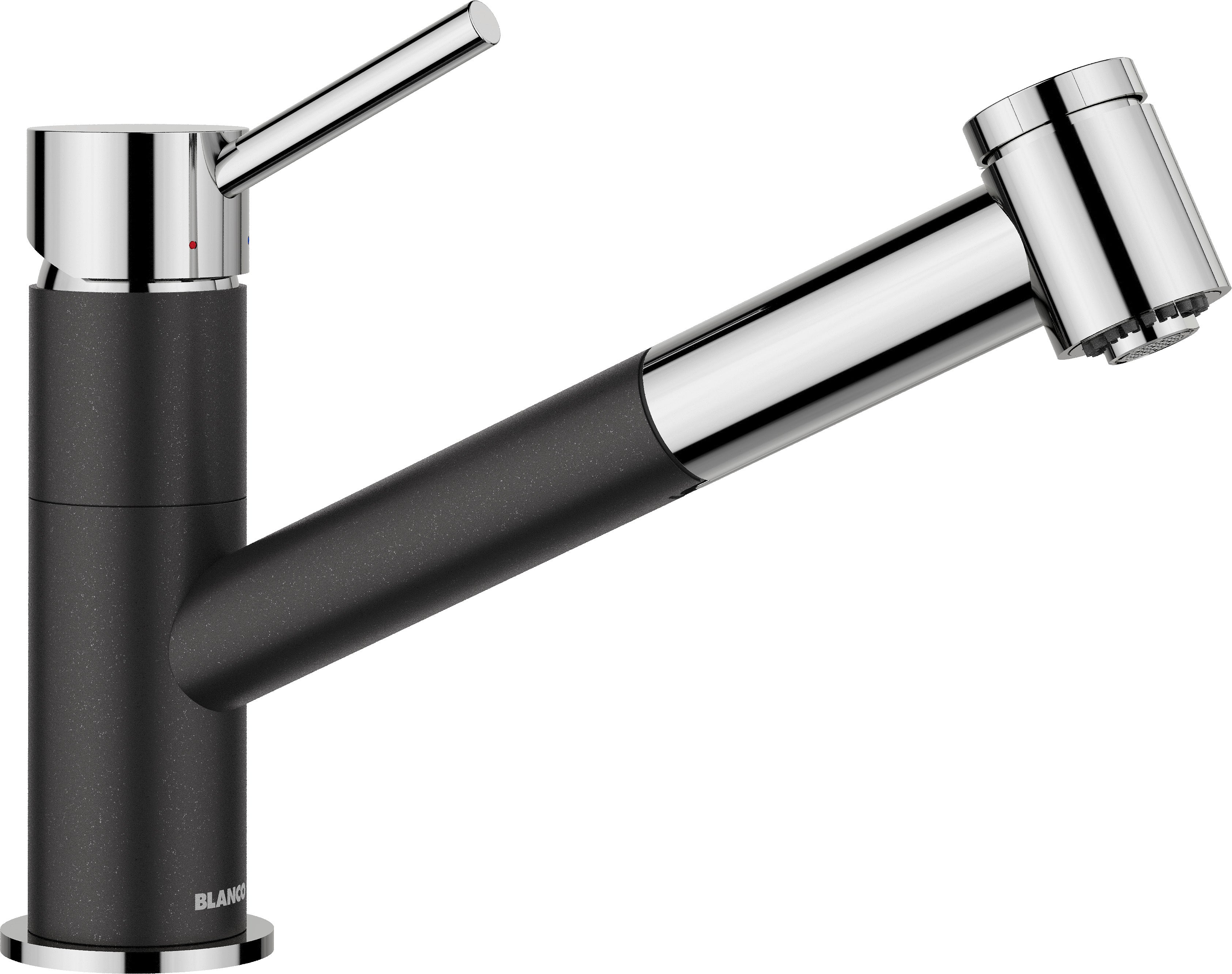 BLANCO KANO-S Vario SILGRANIT-Look zweifarbig Hochdruck anthrazit/chrom 527962