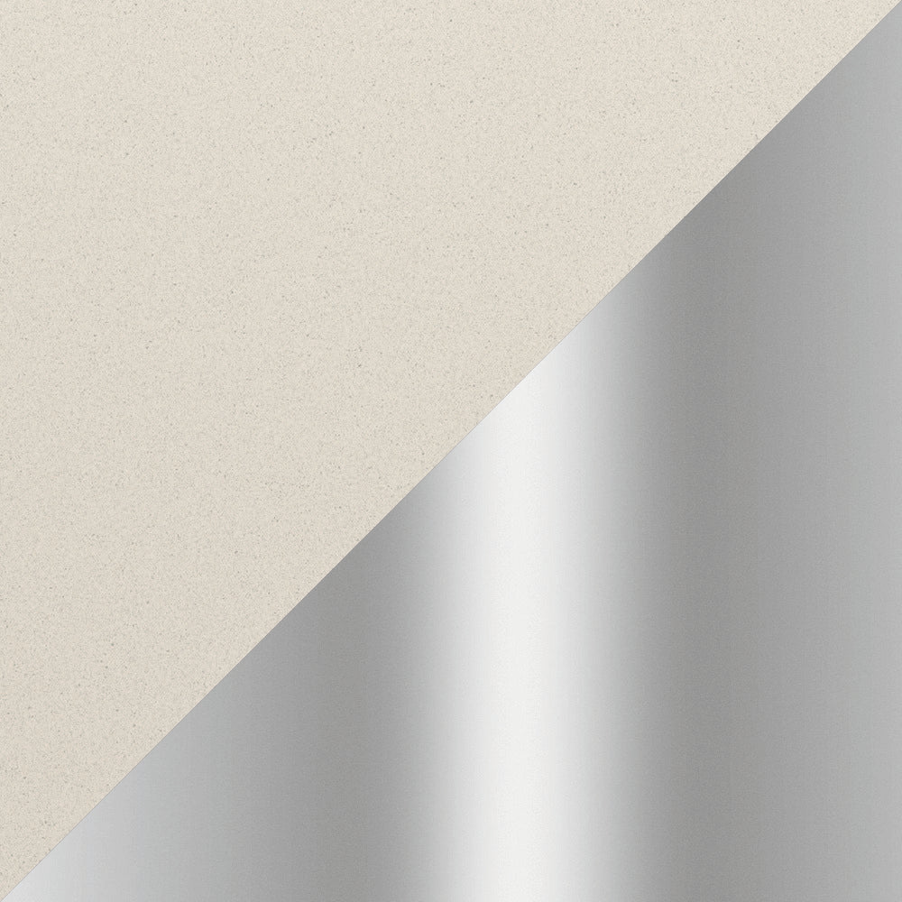 BLANCO KANO SILGRANIT-Look zweifarbig Hochdruck softweiß/chrom 526951