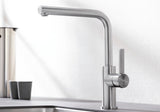 BLANCO LANORA metallische Oberfläche Hochdruck Edelstahl gebürstet 523122