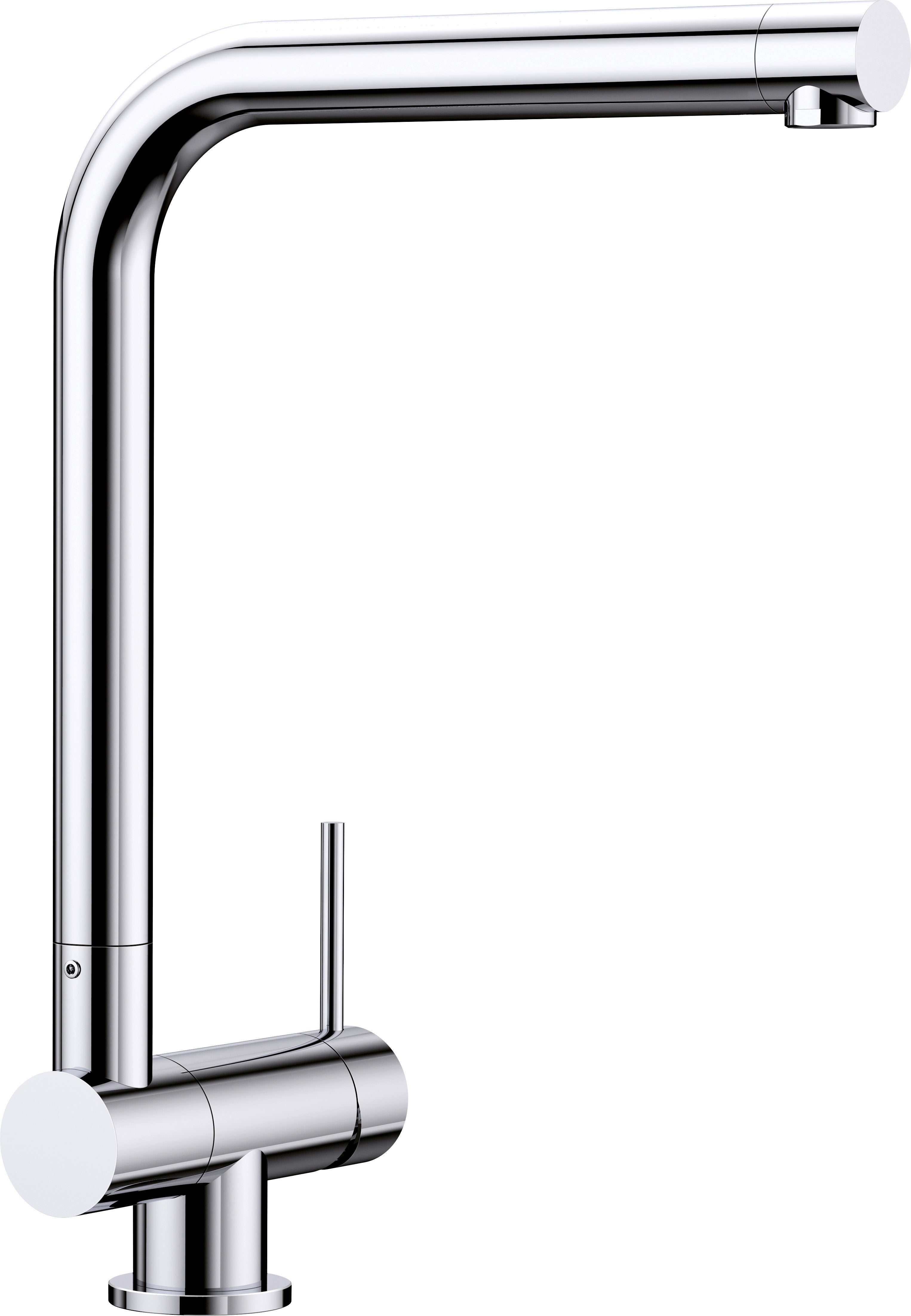 BLANCO LARESSA-F metallische Oberfläche Hochdruck Hebel rechts chrom 521545