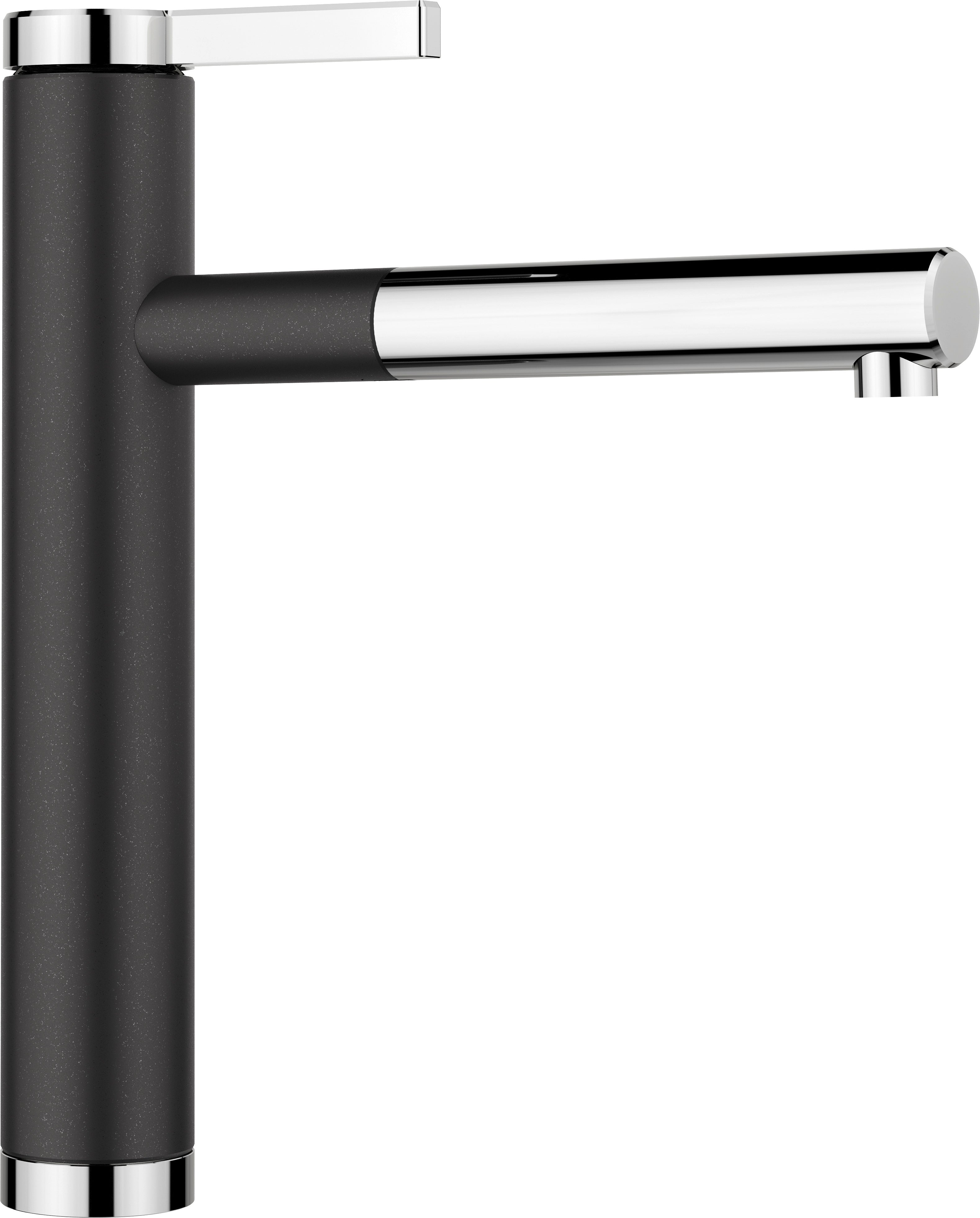 BLANCO LINEE-S SILGRANIT-Look zweifarbig Hochdruck anthrazit/chrom 518438