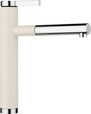 BLANCO LINEE-S SILGRANIT-Look zweifarbig Hochdruck softweiß/chrom 526957
