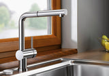 BLANCO LINUS-S-F metallische Oberfläche Hochdruck chrom 514023