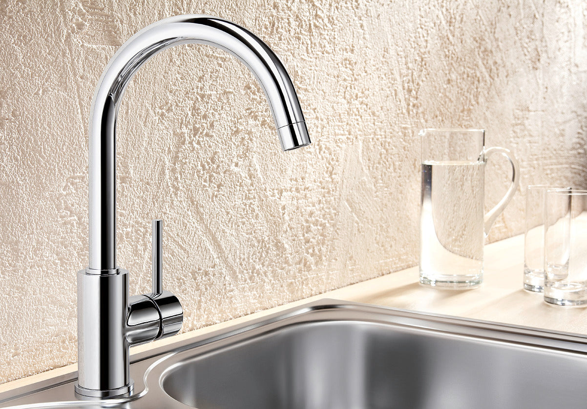 BLANCO MIDA metallische Oberfläche Hochdruck chrom 517742