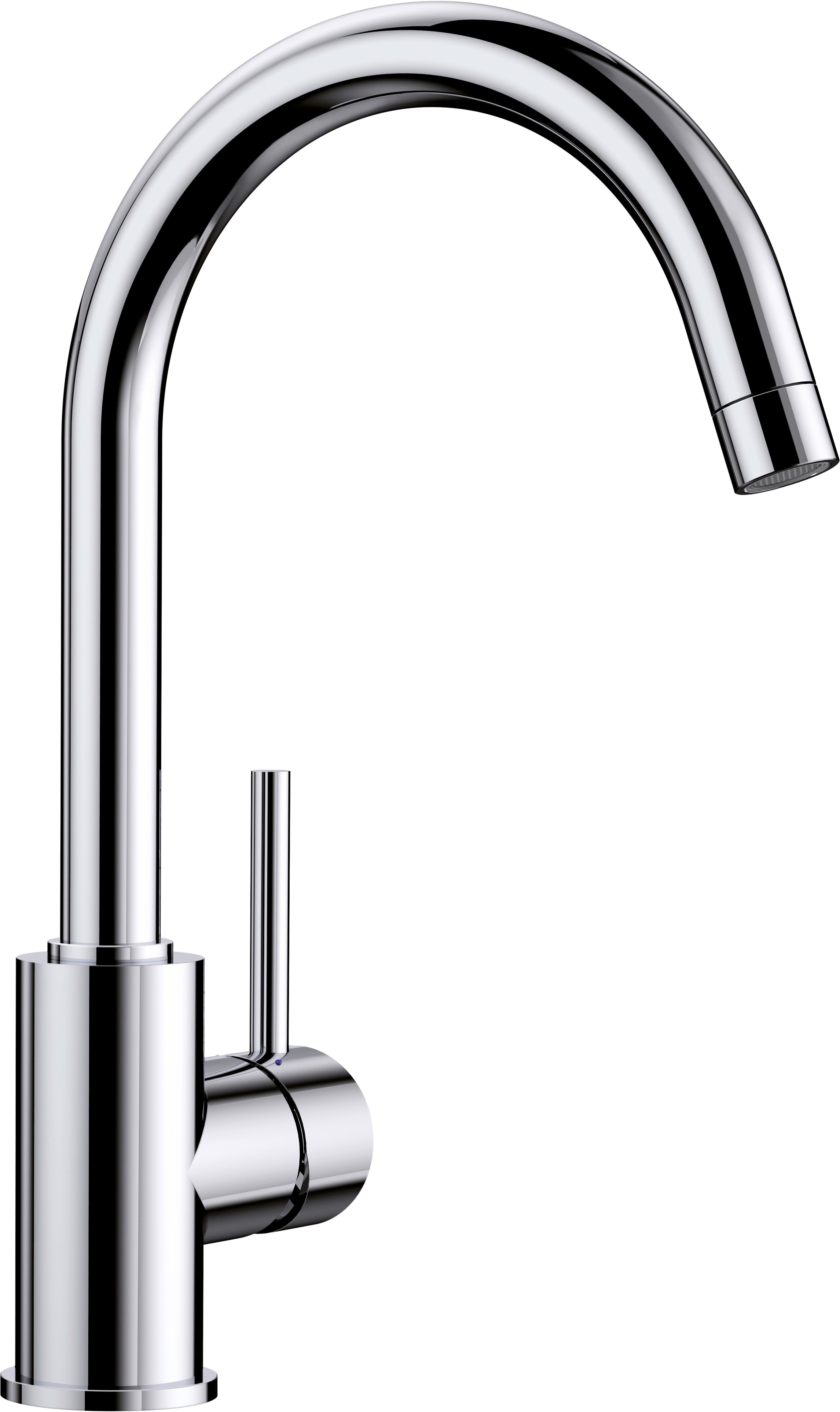 BLANCO MIDA metallische Oberfläche Hochdruck chrom 517742